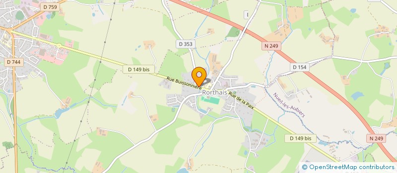 localisation de l'entreprise OGEC DE RORTHAIS à MAULEON