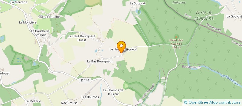 localisation de l'entreprise OGEC DE SAINT CYR DE PAIL  SAINT-CYR-EN-PAIL