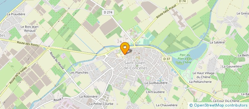 localisation de l'entreprise OGEC DE SAINT JULIEN DE CONCELLES à SAINT-JULIEN-DE-CONCELLES