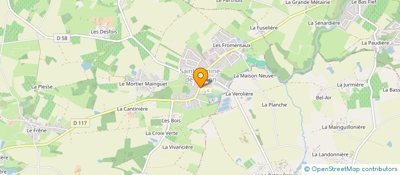 localisation de l'entreprise OGEC DE SAINT LUMINE DE CLISSON  SAINT-LUMINE-DE-CLISSON