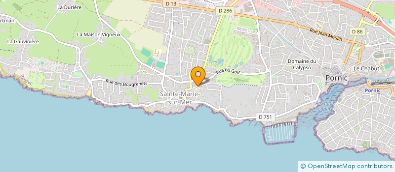 localisation de l'entreprise OGEC DE SAINTE MARIE SUR MER à PORNIC