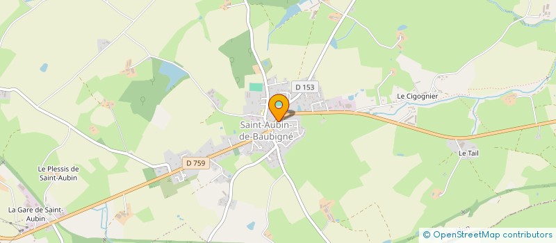 localisation de l'entreprise OGEC DE ST AUBIN à MAULEON