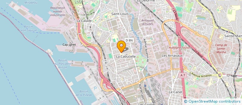 localisation de l'entreprise OGEC DE ST JOSEPH à MARSEILLE