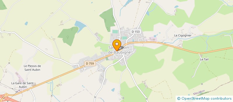 localisation de l'entreprise OGEC DE ST PIERRE DES ECHAUBROGNES  SAINT-PIERRE-DES-ECHAUBROGNES