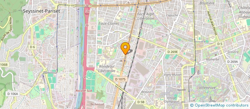 localisation de l'entreprise OGEC DE ST PIERRE DU RONDEAU  GRENOBLE