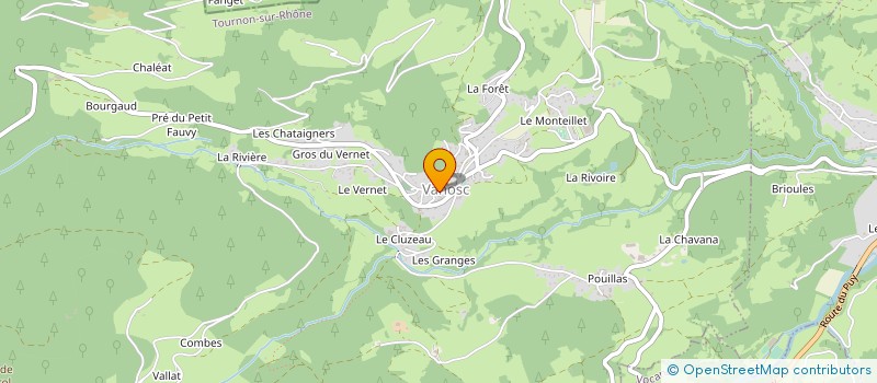localisation de l'entreprise OGEC DE VOCANCE à VOCANCE