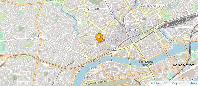 localisation de l'entreprise OGEC DES ECOLES DE PEN BRON à NANTES