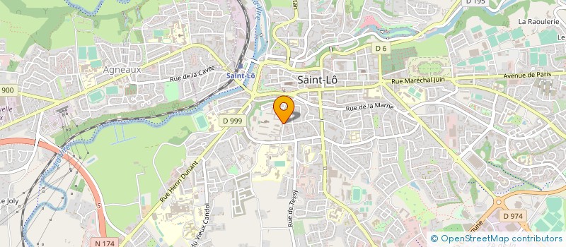 localisation de l'entreprise OGEC DES ECOLES DU BON SAUVEUR à SAINT-LO