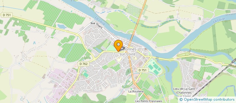 localisation de l'entreprise OGEC DES ECOLES PRIVEES à CHALONNES-SUR-LOIRE