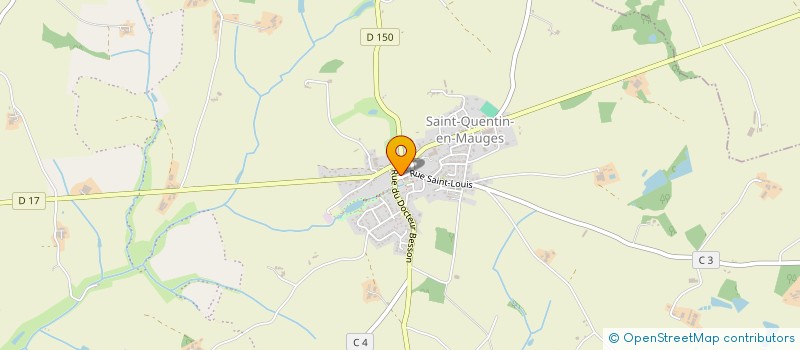 localisation de l'entreprise OGEC DES ECOLES PRIVEES à MONTREVAULT-SUR-EVRE