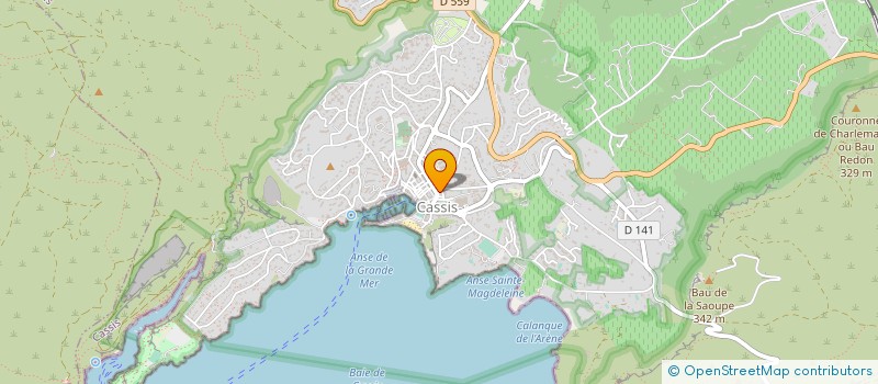 localisation de l'entreprise OGEC DES ECOLES STE CLAIRE DE CASSIS à CASSIS