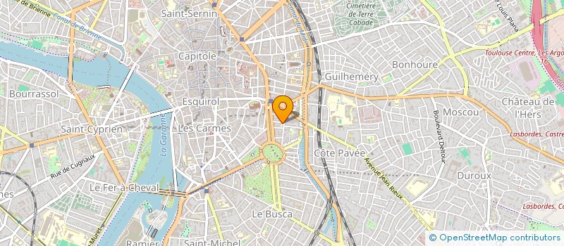 localisation de l'entreprise OGEC DU GRAND ROND  TOULOUSE