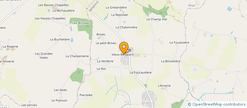 localisation de l'entreprise OGEC DU GRAZAY  GRAZAY