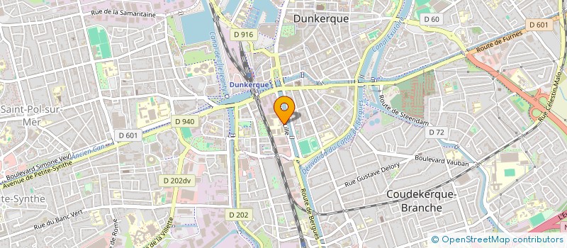 localisation de l'entreprise OGEC DU GROUPE EPID-VAUBAN à DUNKERQUE