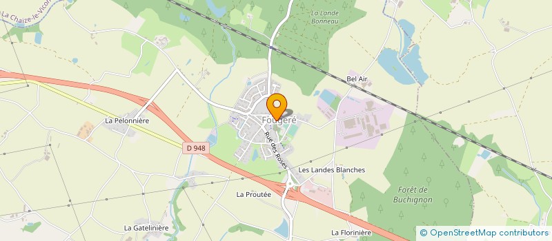 localisation de l'entreprise OGEC DU RPI FOUGERE THORIGNY à FOUGERE