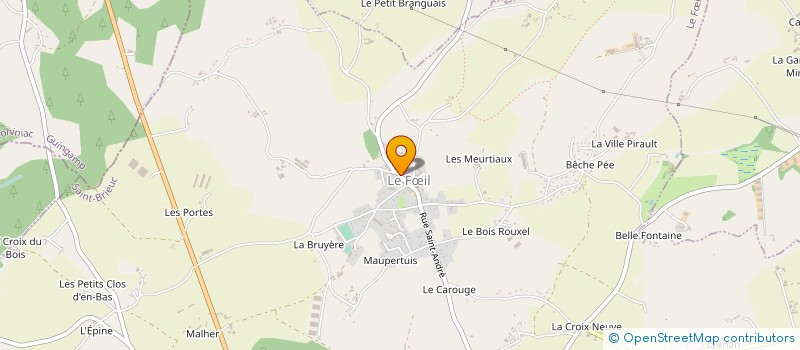 localisation de l'entreprise OGEC DU VIEUX BOURG à LE VIEUX-BOURG