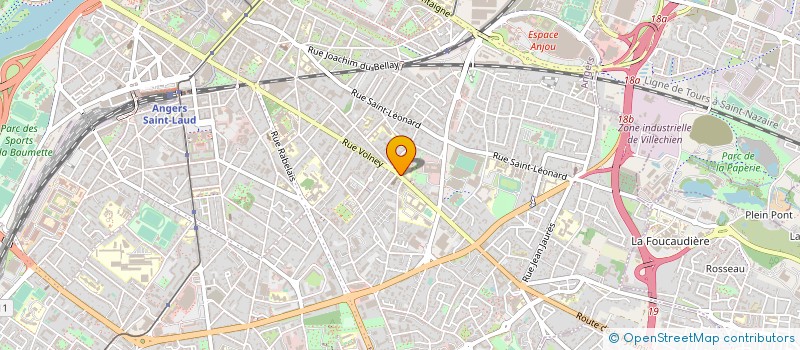 localisation de l'entreprise OGEC EC PRIVE SACRE COEUR MISERICORDE à ANGERS