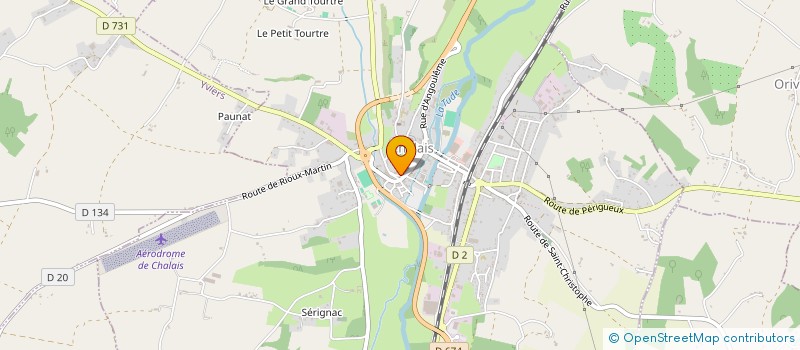 localisation de l'entreprise OGEC ECOLE CASTEL MARIE à CHALAIS