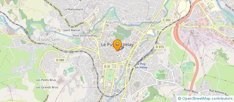 localisation de l'entreprise OGEC ECOLE COLL ST REGIS - ST MICHEL  LE PUY-EN-VELAY