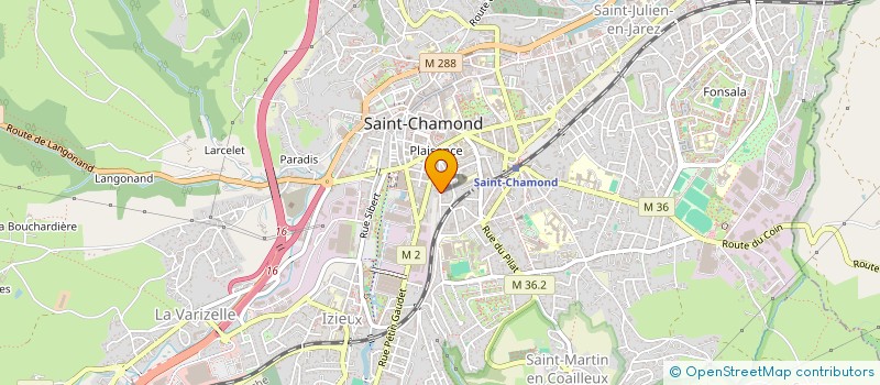 localisation de l'entreprise OGEC ECOLE JEAN DELAY à SAINT-CHAMOND