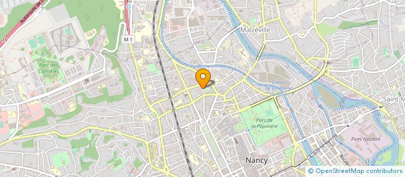 localisation de l'entreprise OGEC ECOLE JEANNE DU LYS à NANCY