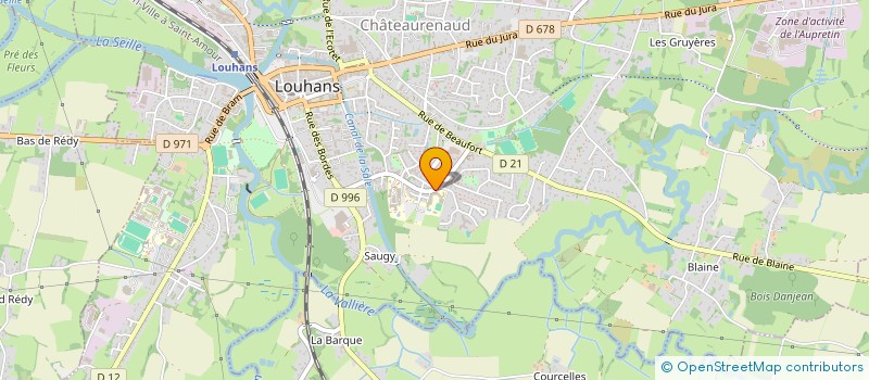 localisation de l'entreprise OGEC ECOLE NOTRE DAME à LOUHANS