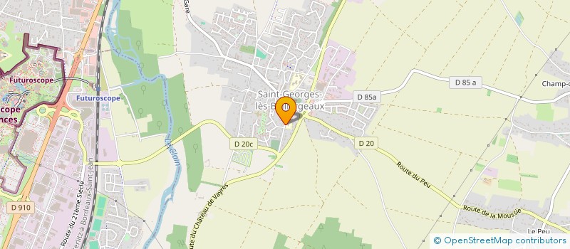 localisation de l'entreprise OGEC ECOLE NOTRE DAME  SAINT-GEORGES-LES-BAILLARGEAUX