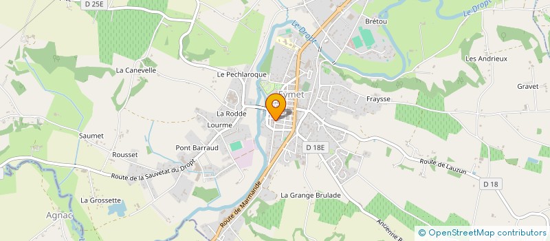 localisation de l'entreprise OGEC ECOLE NOTRE DAME à EYMET