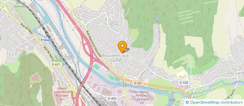 localisation de l'entreprise OGEC ECOLE NOTRE DAME à BOUXIERES-AUX-DAMES