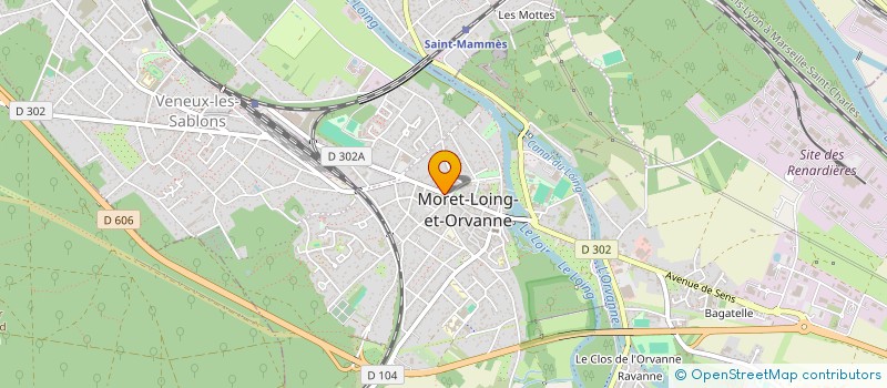 localisation de l'entreprise OGEC ECOLE NOTRE DAME D ESPERANCE à MORET-LOING-ET-ORVANNE