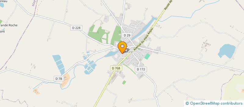 localisation de l'entreprise OGEC ECOLE PRIVEE MIXTE  MIRE