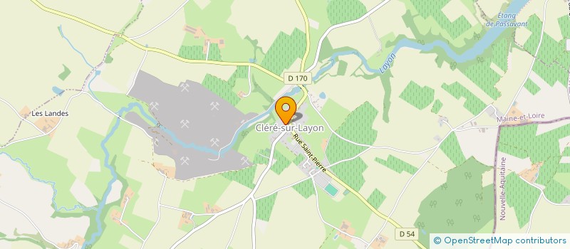 localisation de l'entreprise OGEC ECOLE PRIVEE MIXTE à LYS-HAUT-LAYON