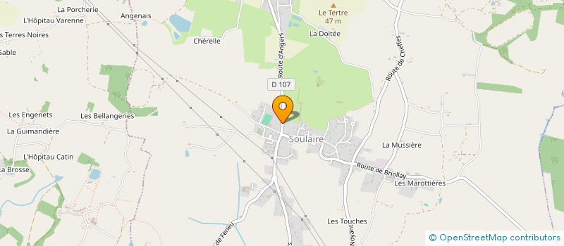 localisation de l'entreprise OGEC ECOLE PRIVEE MIXTE SAINTE ANNE  CANTENAY-EPINARD