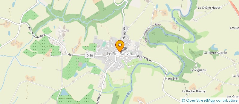 localisation de l'entreprise OGEC ECOLE SAINT JOSEPH à MONTREVAULT-SUR-EVRE