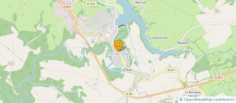 localisation de l'entreprise OGEC ECOLE SAINTE MARIE à PONT-DE-SALARS