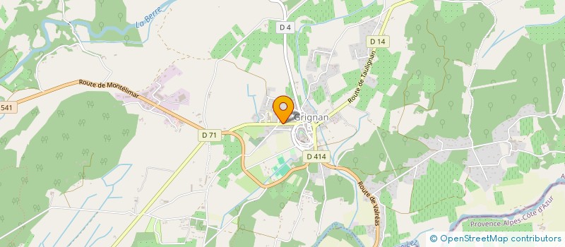 localisation de l'entreprise OGEC ECOLE SAINTE THERESE  GRIGNAN