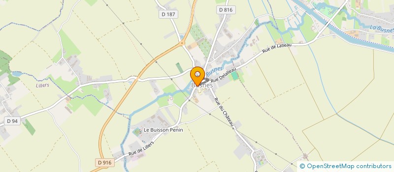 localisation de l'entreprise OGEC ECOLE SAINTE THERESE DE BUSNES  BUSNES