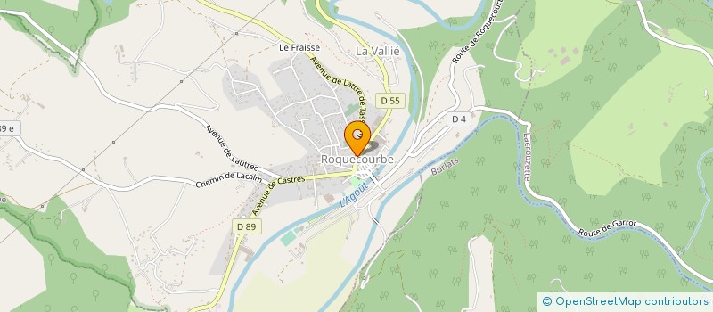 localisation de l'entreprise OGEC ECOLE ST FRANCOIS à ROQUECOURBE