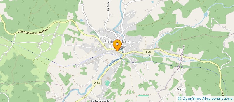 localisation de l'entreprise OGEC ECOLE ST JOSEPH  SAINT-PARDOUX-LA-RIVIERE