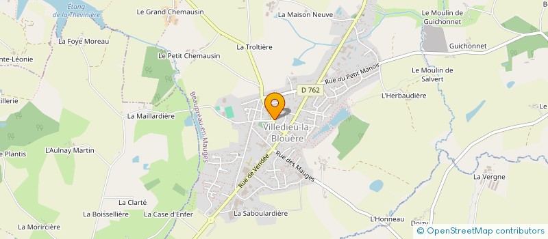 localisation de l'entreprise OGEC ECOLE STE ANNE à BEAUPREAU-EN-MAUGES