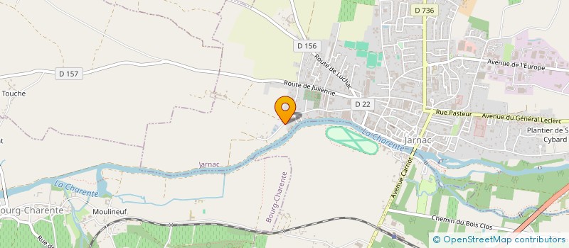 localisation de l'entreprise OGEC ECOLES CATHOLIQUES DE JARNAC à JARNAC