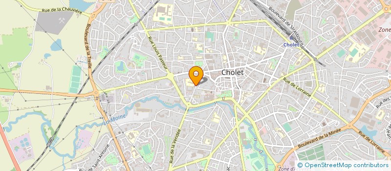 localisation de l'entreprise OGEC ECOLES ET COLLEGE ND BRETONNAIS à CHOLET