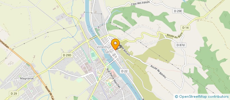 localisation de l'entreprise OGEC ECOLES ST PIERRE STE FAMILLE à VILLEMUR-SUR-TARN