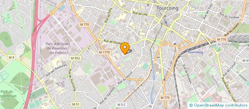 localisation de l'entreprise OGEC FRANCOISE DOLTO à TOURCOING