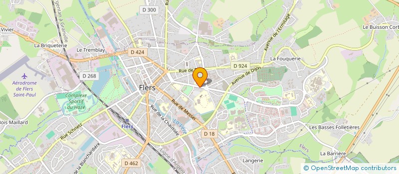 localisation de l'entreprise OGEC GESTION IMMACULEE CONCEPTION à FLERS