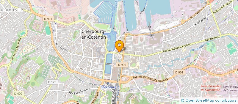 localisation de l'entreprise OGEC GESTION INGENIEUR CACHIN à CHERBOURG-EN-COTENTIN