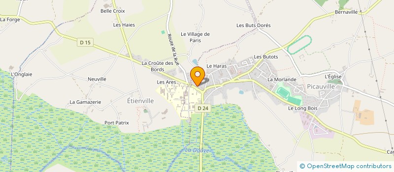 localisation de l'entreprise OGEC GESTION SAINT MICHEL  PICAUVILLE