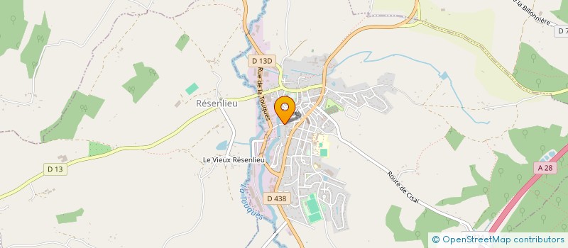 localisation de l'entreprise OGEC GESTION TREGARO à GACE