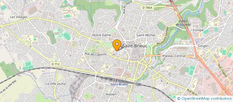 localisation de l'entreprise OGEC GROUPE SCOLAIRE ARMOR à SAINT-BRIEUC