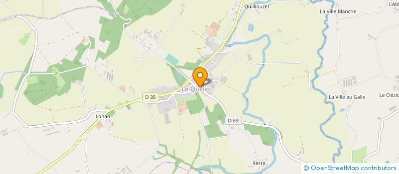 localisation de l'entreprise OGEC GROUPE SCOLAIRE NOTRE-DAME - SAINTE-ANNE à SAINT-THELO